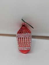 PALLA DECORO NATALE PALLINE DECORAZIONI NATALIZIE ALBERO VINTAGE 