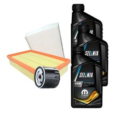 KIT TAGLIANDO FIAT 500 PANDA 1.2 1.4 NATURAL POWER GPL METANO SELENIA GAS +FILTR