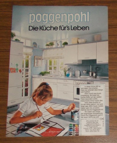 Rara pubblicità poggenpohl - rara,