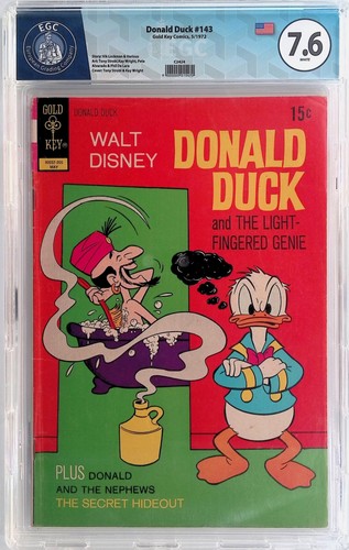 Donald duck 143 - , graded