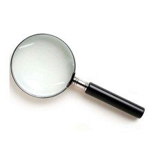 LENTE INGRANDIMENTO Ø75MM FRANCOBOLLI MODELLISMO OROLOGI MAGNIFIER TOOLS