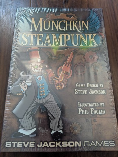 Munchkin steampunk board game - steampunk,