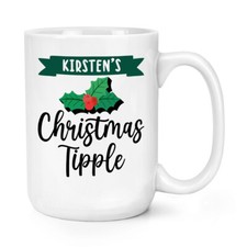 Personalizzato Natale Contenitore Per L'Acqua 426ml Grande Tazza Mamma Papà