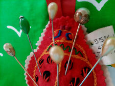 6 spilloni per cappelli da collezione vintage