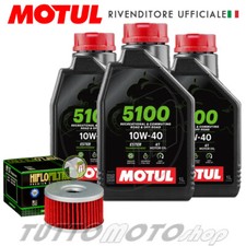 Tagliando SUZUKI DR 650 R 1990 1991 1992 1993 - Motul 5100 10W40 + Filtro