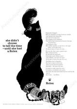 1950s Rolex watch black cat