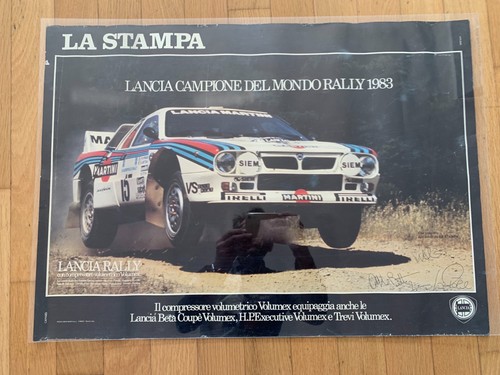 Poster lancia rally 037 - poster,