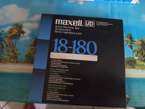 Maxell 180 bobina - maxell, nastro