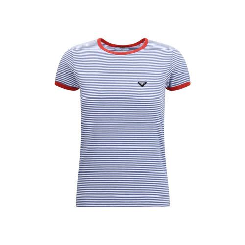 Prada blue cotton shirt - blue, t-shirt