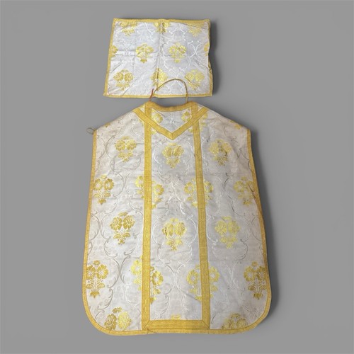 Pianeta tessuto broccato - in,