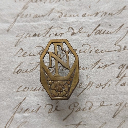 Monogramma lettere ottone - lettere, in