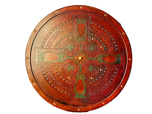Scudo legno croce - scudo, celtica