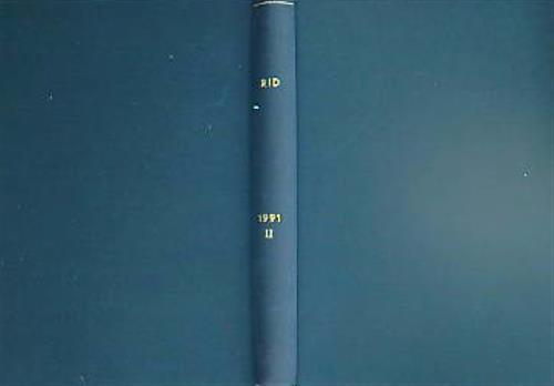 Rid annata 1991 - rid, 1991.