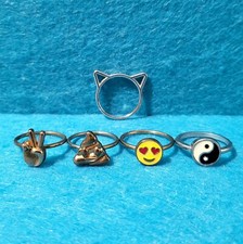 ORIGINALE ⭐ Set 5 anelli in