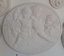 BASSORILIEVO QUADRO CON PUTTI