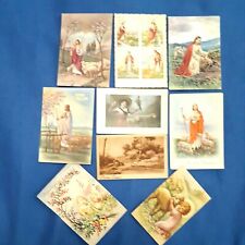 AUGURI BUONA PASQUA AGNELLO PECORA Lotto 9 cartoline formato piccolo e standard