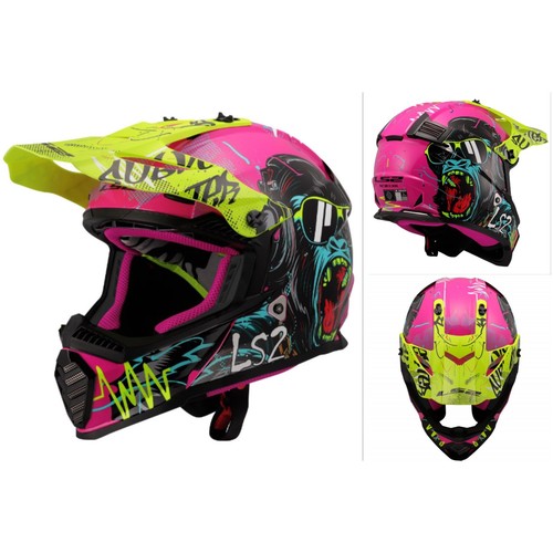 Casco moto cross - cross,