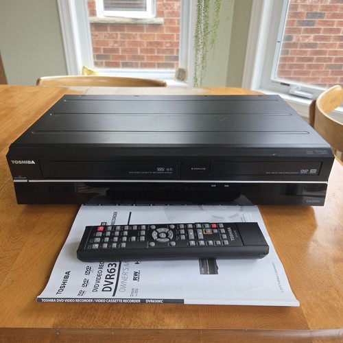 Toshiba dvr630kc vhs vcr dvd - toshiba,