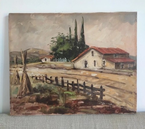 Quadro olio tela - su,