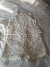 Grazioso abito corto bianco