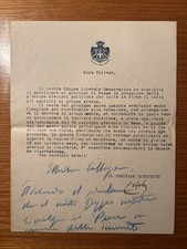 Antonio Cefaly | Lettera Con