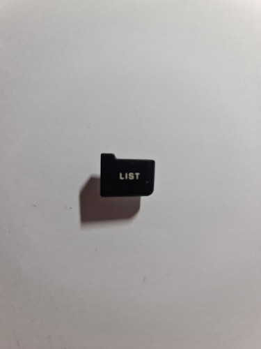 Bouton touche list - touche,