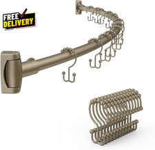 Asta per Tenda da Doccia Curva