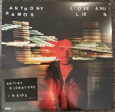 Anthony Ramos Love & Lies Signed Vinyl LP SEALED Artist Signature Inside Record
