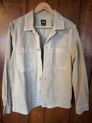 Zara sovracamicia uomo - , denim