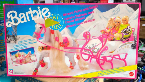 Barbie blizzard horse and - barbie,