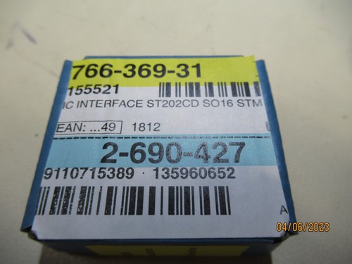 St202 interface so16 - st202, ic
