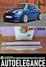MINIGONNE LATERALI MINI COOPER R56 2004-2009 SPOILER SOTTO PORTA TUNING .-.