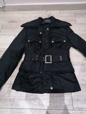 Piumino nero IMPERIAL taglia S con fascia  in vita