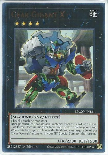 Yugioh ingranaggio gigante - -,