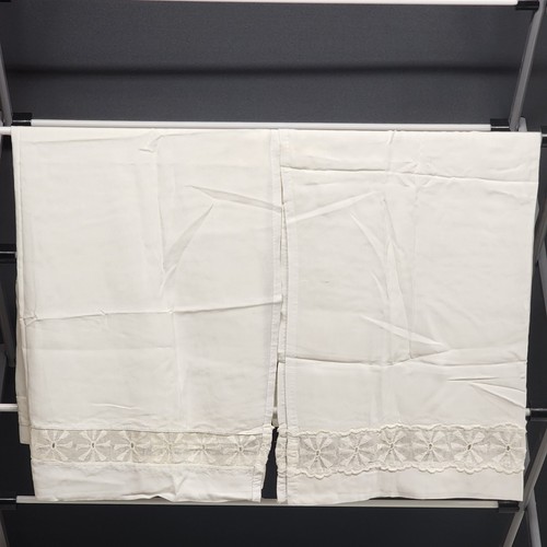 Coppia tende bianche in - coppia,