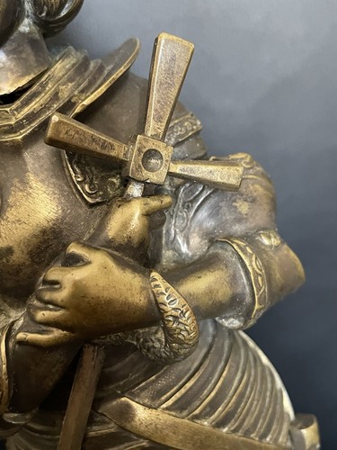 Antica statua bronzo - antica, in