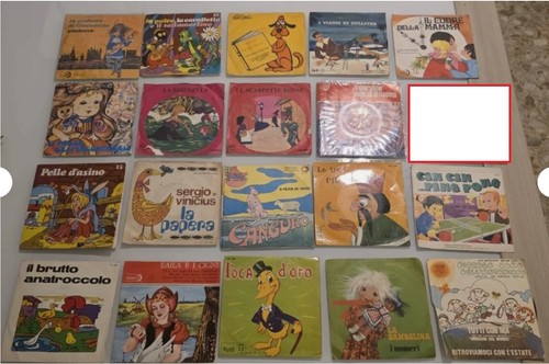 Giri lotto 20 vinili - 45,
