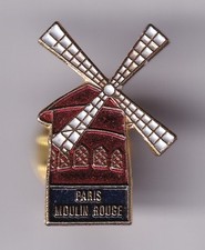 RARE PINS PIN'S .. TOURISME MOULIN ROUGE SHOW CABAREET REVUE SEXY PARIS 75 ~GC