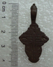 Antica croce in ottone