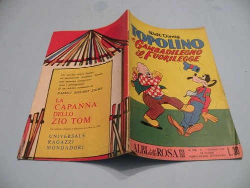 Topolino albi della rosa - topolino, n.186