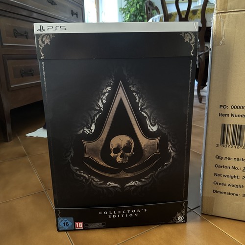 Assassin creed black - black, flag