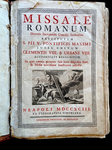 Antico messale romano - antico,