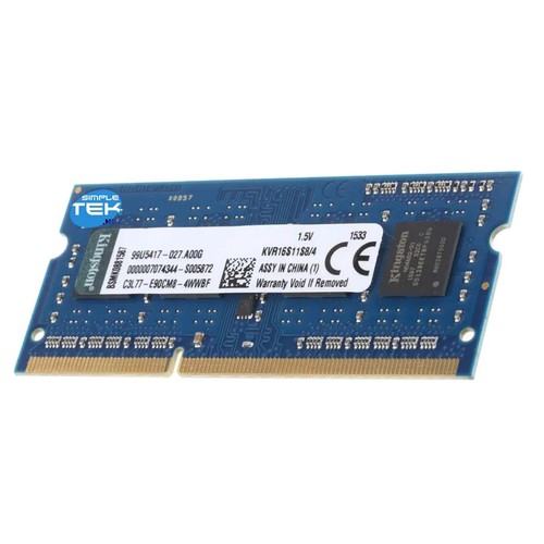 Kingston 4gb ddr3l 1600mhz - kingston,