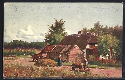 Cartolina artista johan - cartolina, d'artista