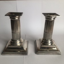 Antica coppia candelabri