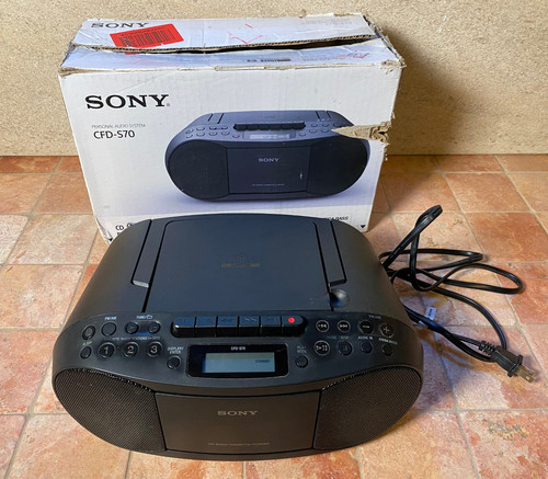 Sony cfd s70 boombox - sony, cfd-s70