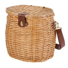 Cesto Funghi con tracolla e coperchio 33x23 Verdelook