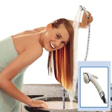 SHUT OFF Doccetta Portatile a Pulsante per Lavandino Doccia Lavatesta Campeggio