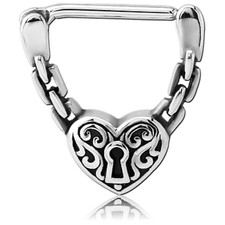 Piercing capezzolo catena