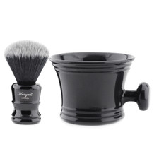 Tazza da barba nera di lusso